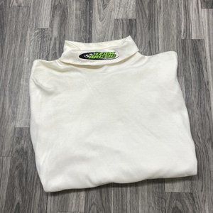 GENUINE ARCTIC WEAR Turtleneck Pullover Off White Knit Sweater Men's Size XL